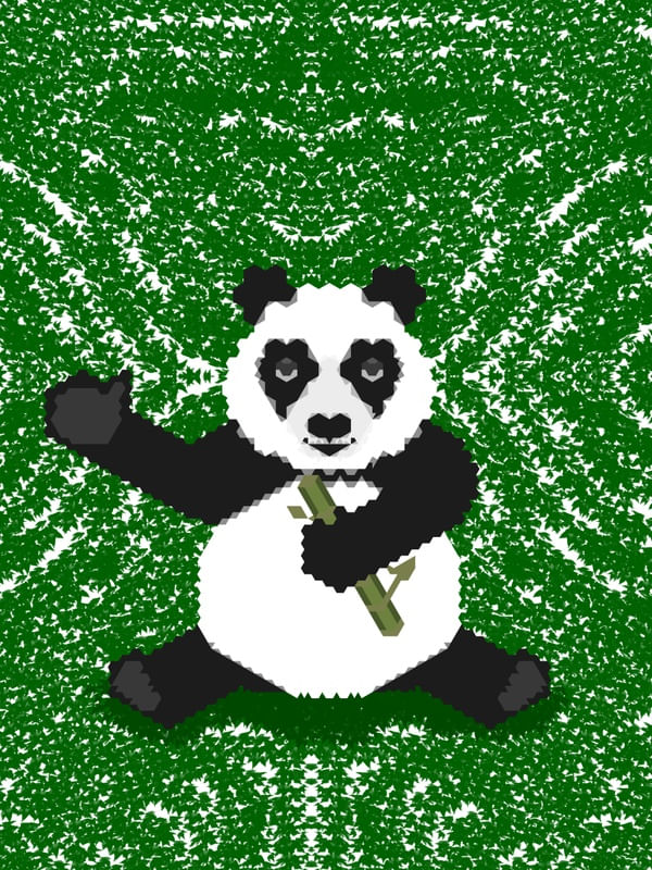 PANDA GEOMÉTRICO