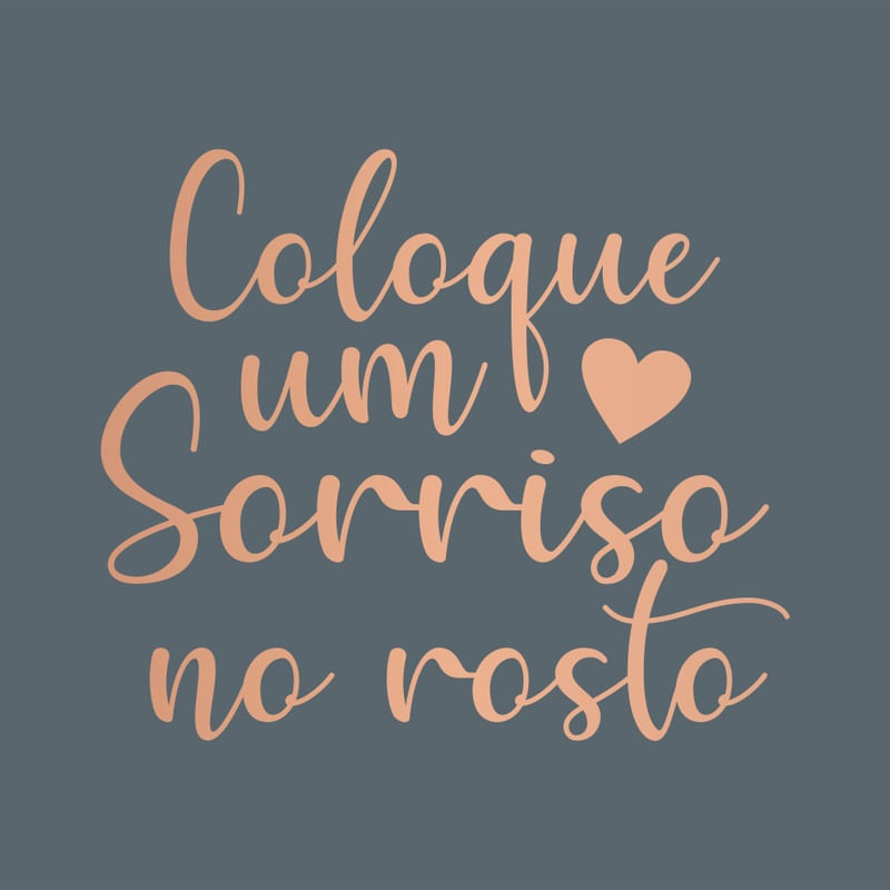 SORRISO NO ROSTO