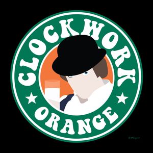 A CLOCKWORK ORANGE - LABEL BLACK