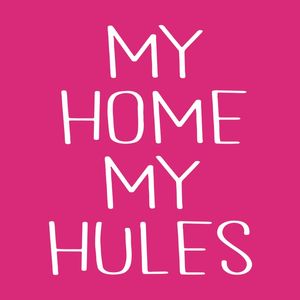MY HOME MY HULES COM FUNDO ROSA - VERSÃO COLOR
