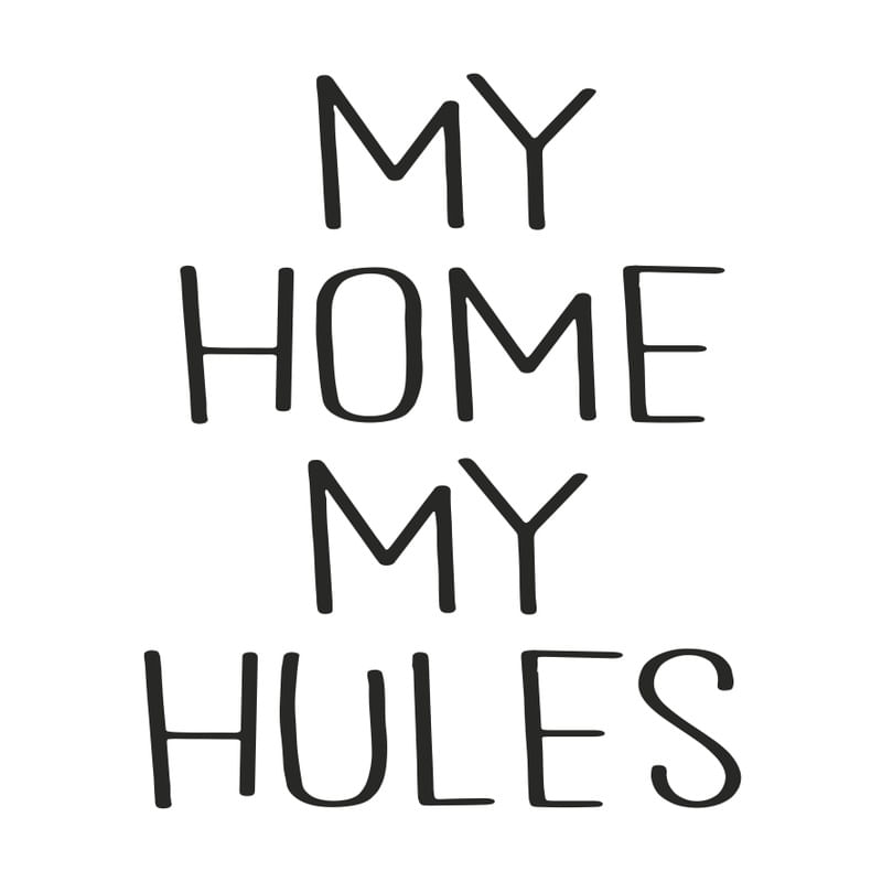 MY HOME MY HULES COM FUNDO BRANCO - VERSÃO COLOR