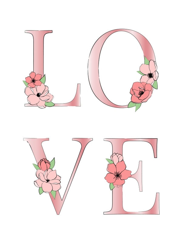 LOVE PINK / AMOR ROSA