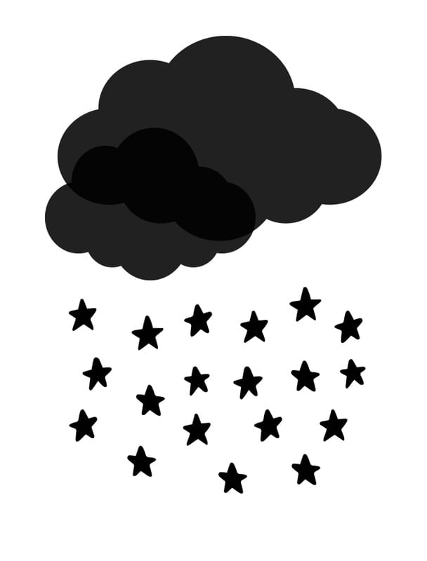 NUVEM E ESTRELINHAS