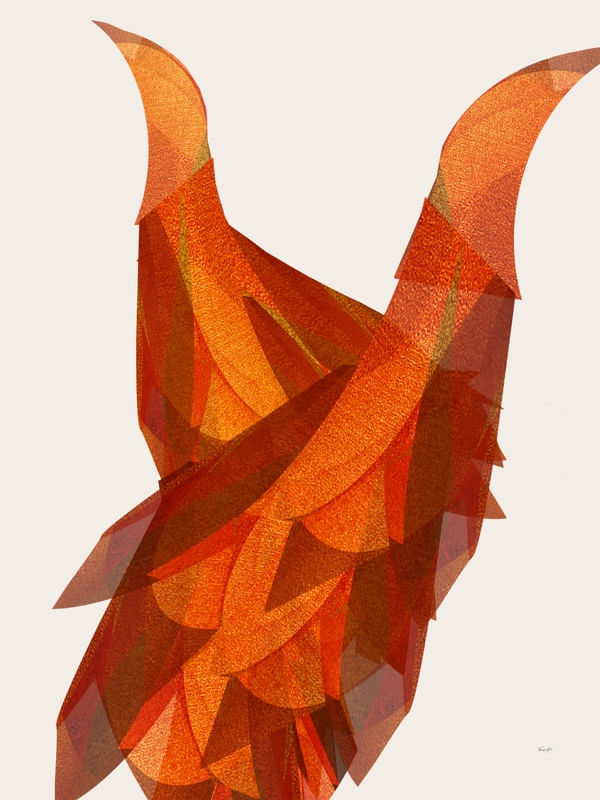 ABSTRACT BIRDS ART