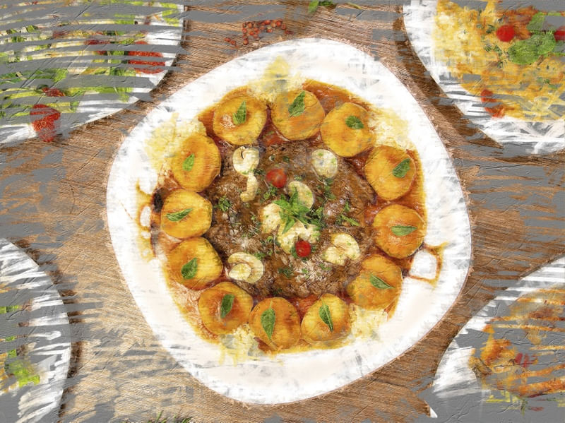 COMIDA EM PINCEL