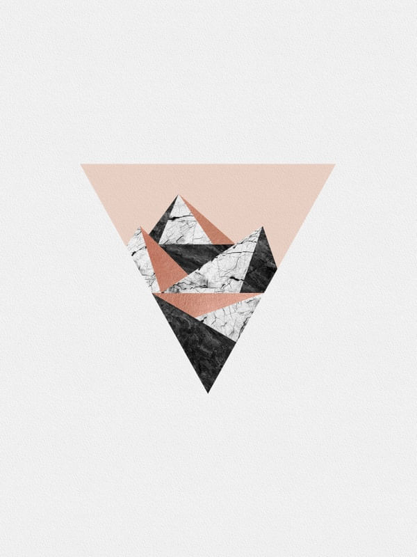 ROSE GOLD LANDSCAPE II