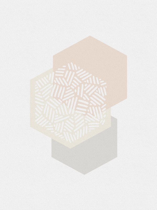 GEOMETRIC MUTE COLOURS I