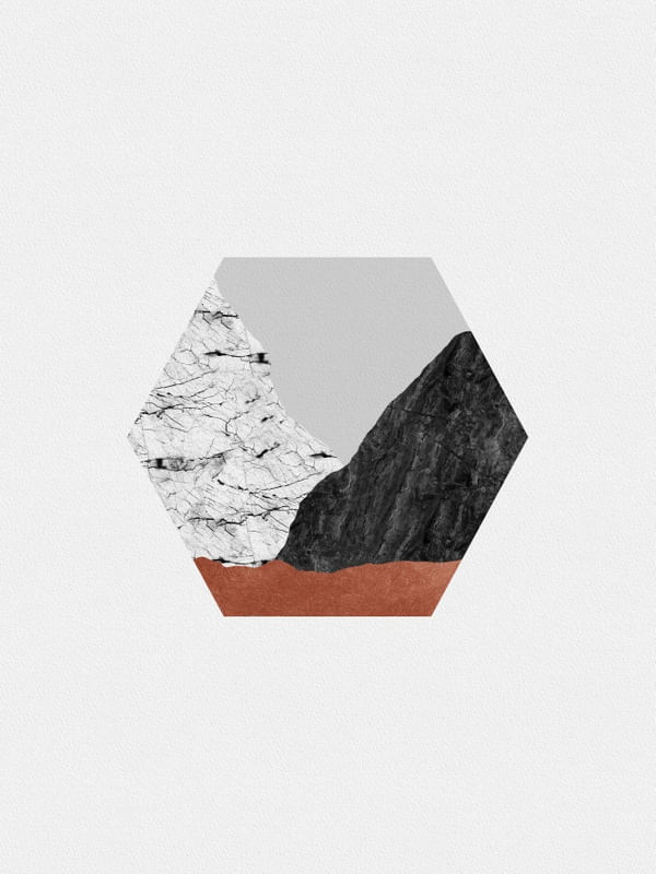 COPPER GEOMETRIC I