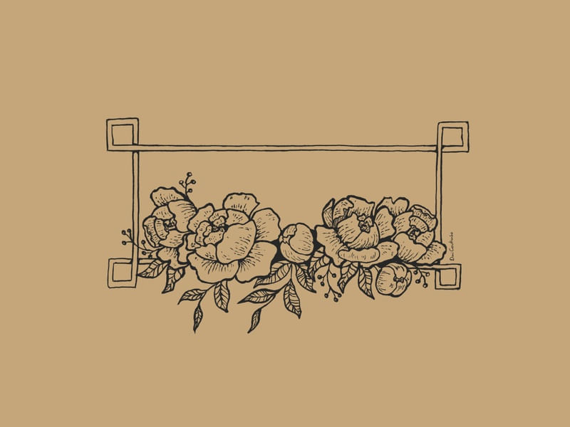 CLOSER TO THE FLOWERS - SÉPIA
