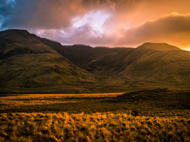PÔR DO SOL NA IRLANDA