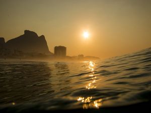 AMANHECER PEDRA DA GAVEA DO MAR
