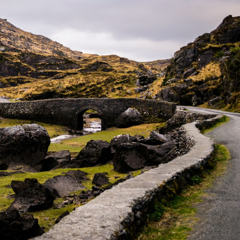 BLACK VALLEY E SUAS CURVAS - IRLANDA