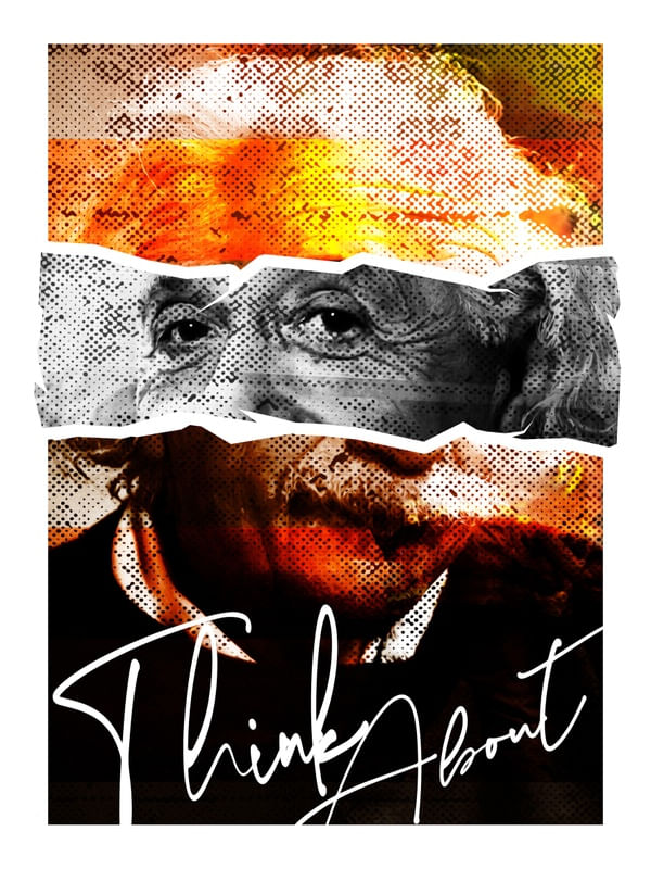 EINSTEIN THINK ABOUT
