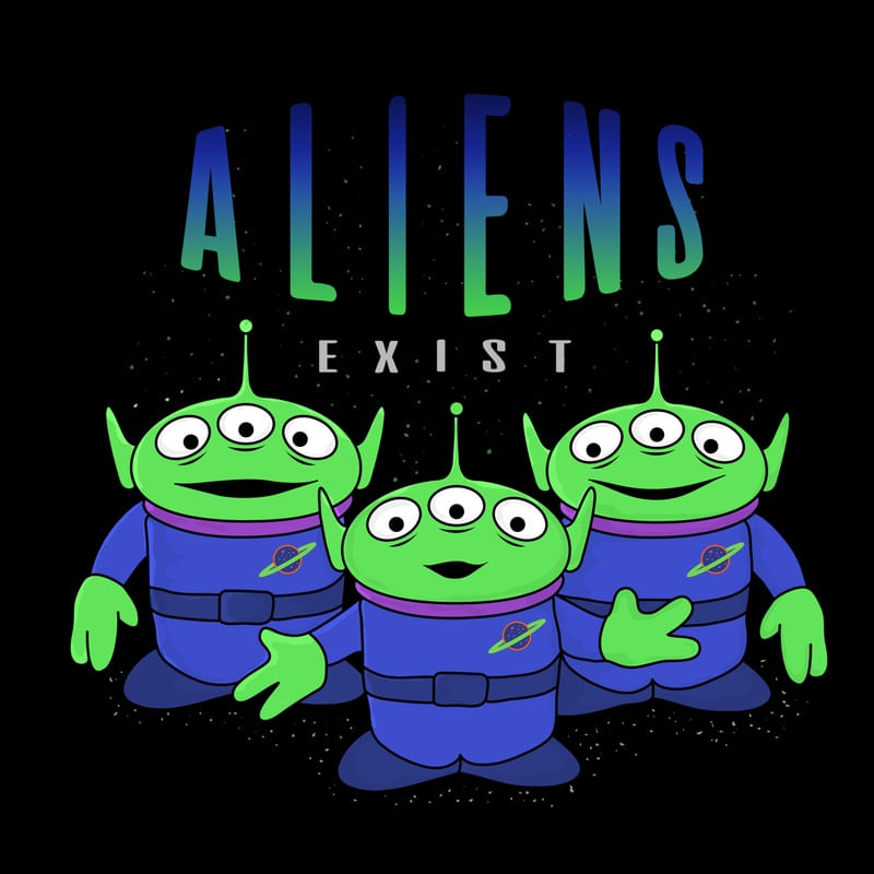 ALIENS EXISTEM