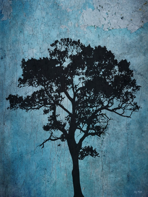 TREE ON TEXTURE I