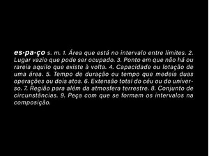 DEFINIÇÕES: ESPAÇO