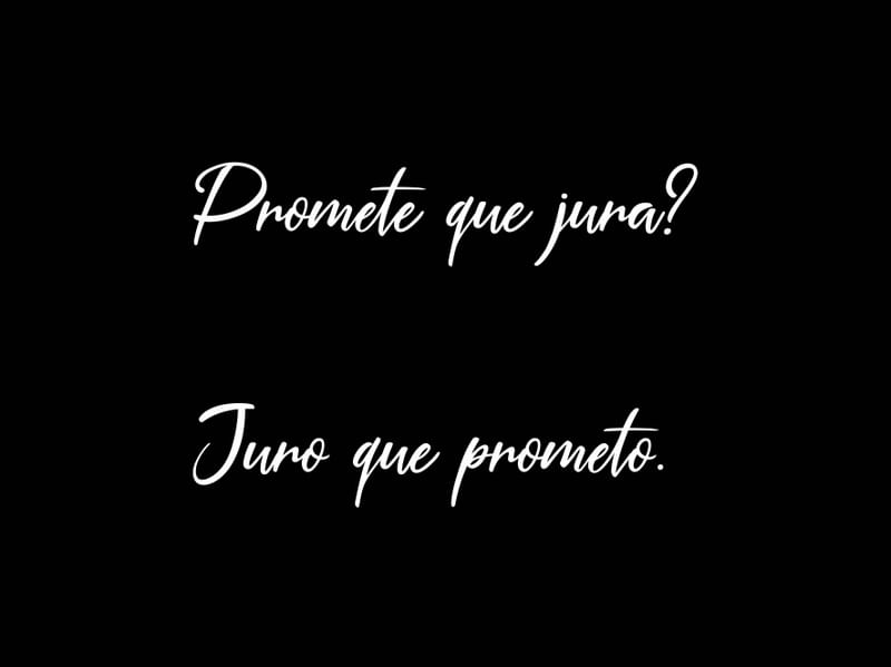 PROMETE QUE JURA?