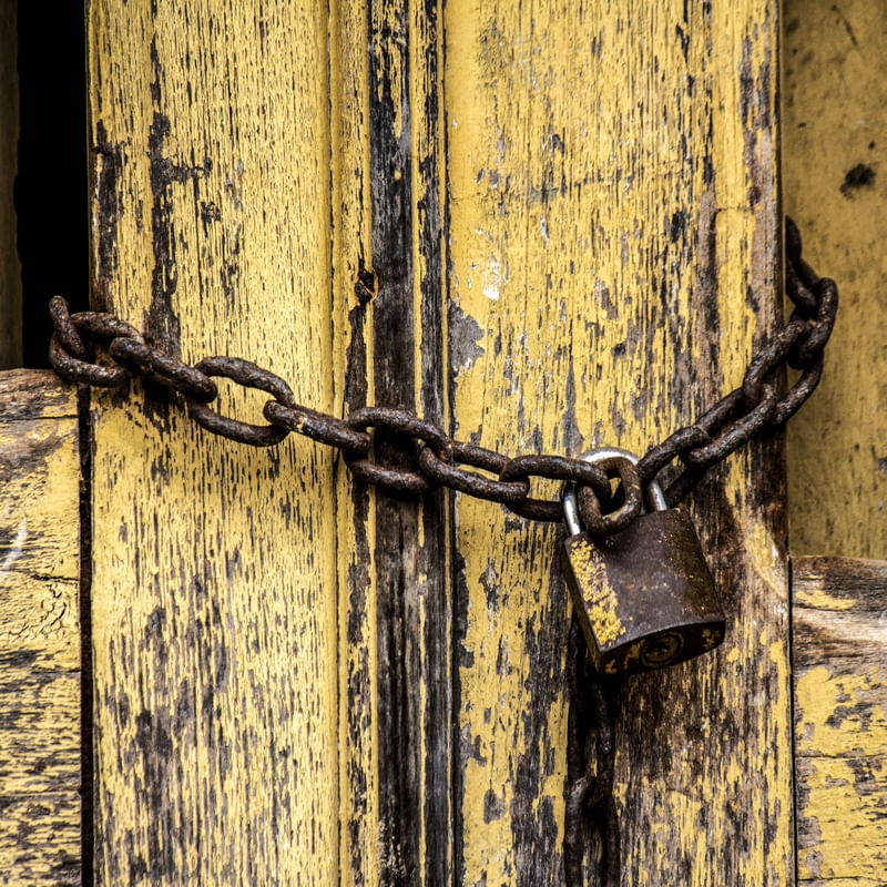 CADEADO AMARELO
