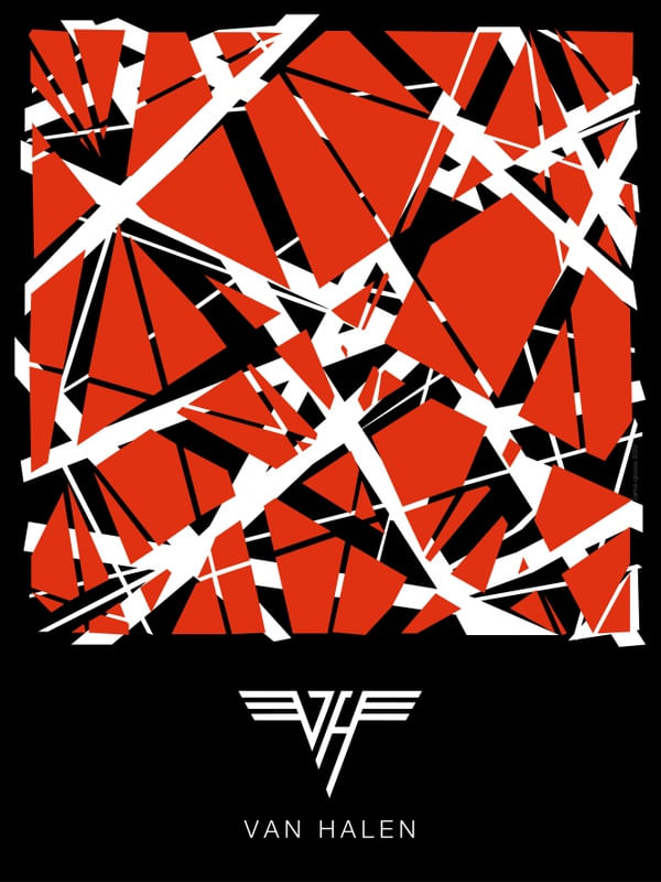 GRAFISMO VAN HALEN 1 POR CARLOS IGLESIAS