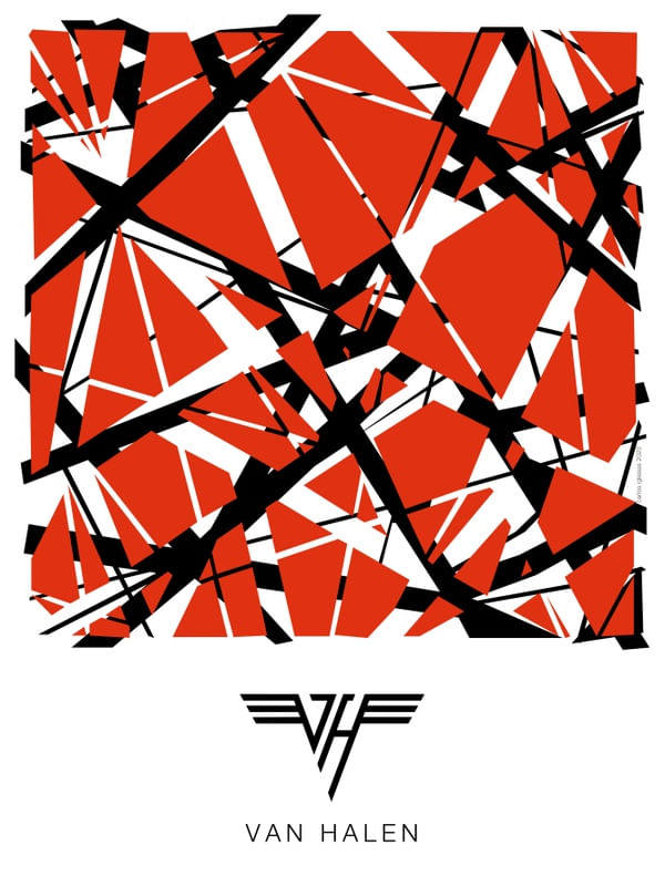 GRAFISMO VAN HALEN 2 POR CARLOS IGLESIAS