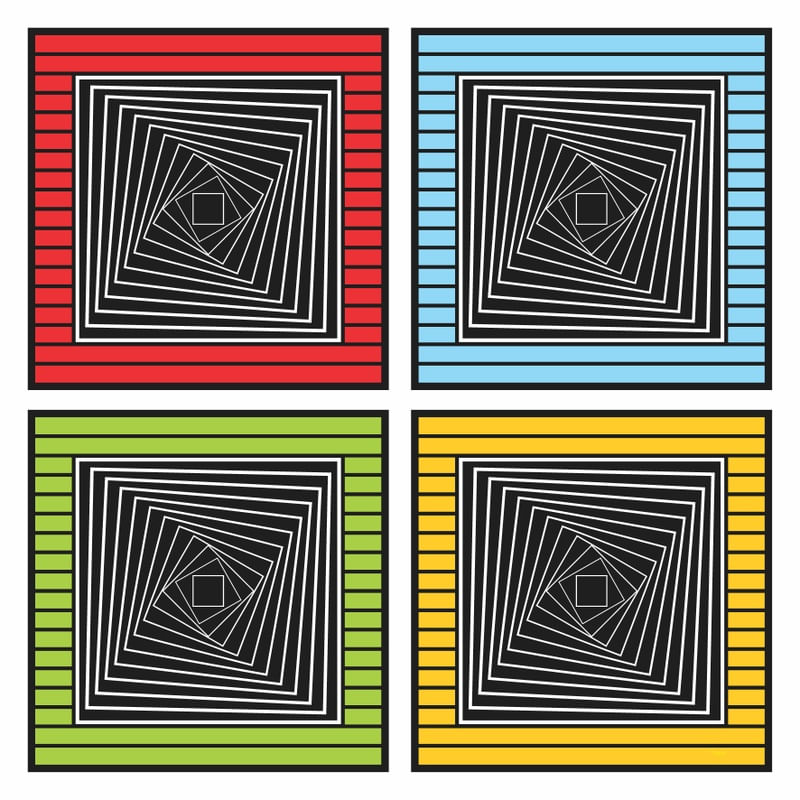 SQUARES DISTORTED