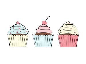 THREE CUPCAKES / TRES CUPCAKES