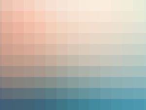 LUMEN 12, TEAL AND ORANGE LIGHT
