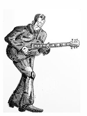BLUES GUITARIST