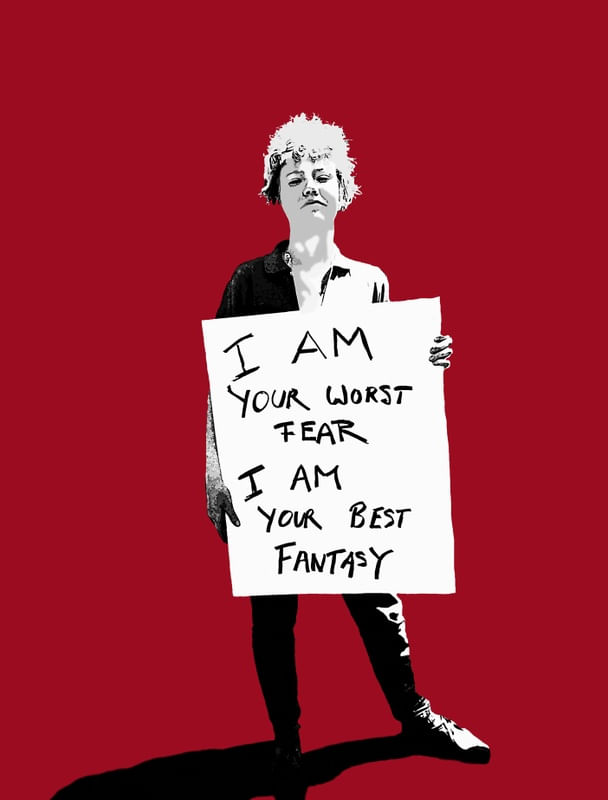 FEMINISTA: EU SOU O SEU PIOR MEDO. EU SOU SUA MELHOR FANTASIA.