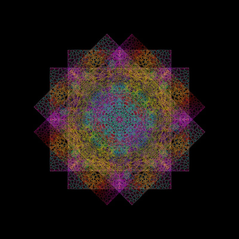 MANDALA EM CAMADAS