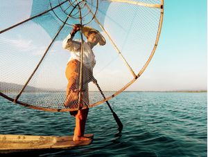 PESCADOR - MYANMAR, 2014.