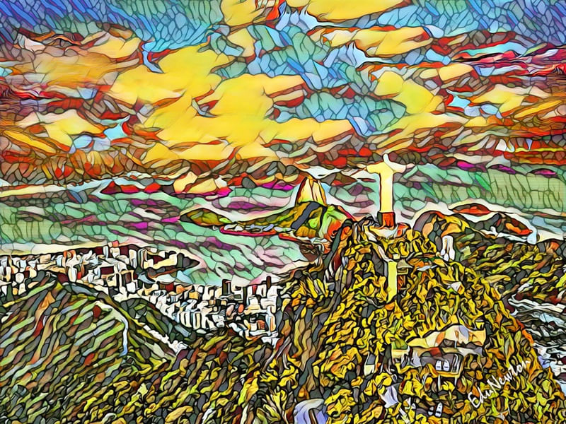 RIO DE JANEIRO - VISTA GERAL - ARTE MODERNA
