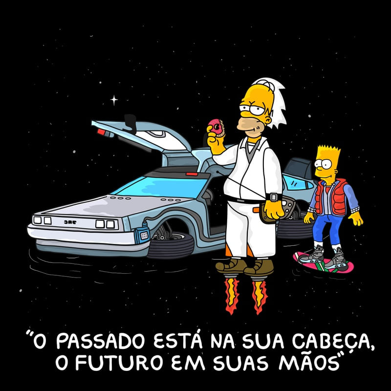 DE VOLTA PARA O FUTURO SIMPSONS