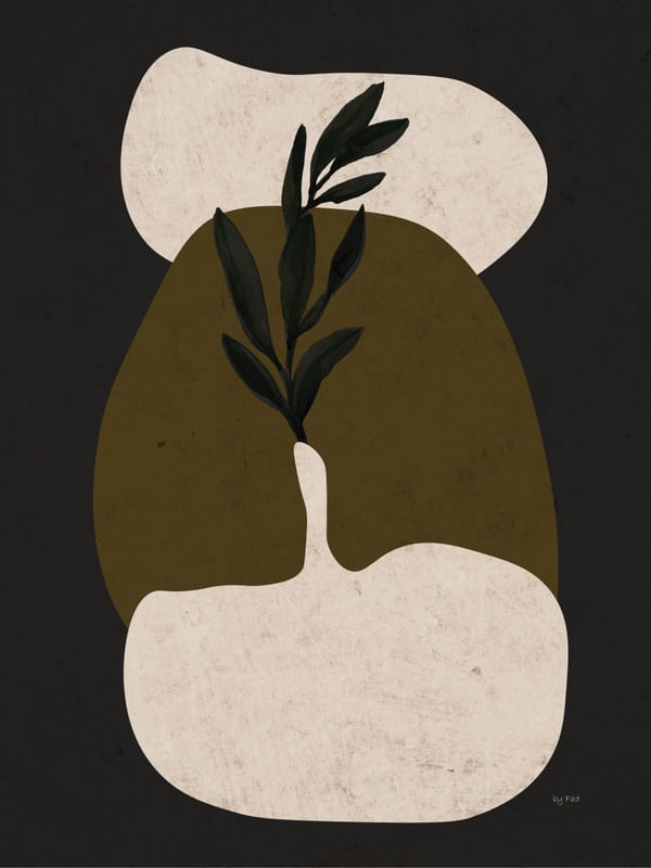 STONE AND LEAF XI