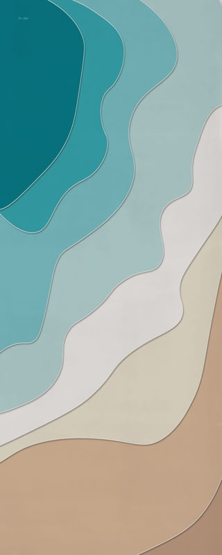 O MAR E A AREIA
