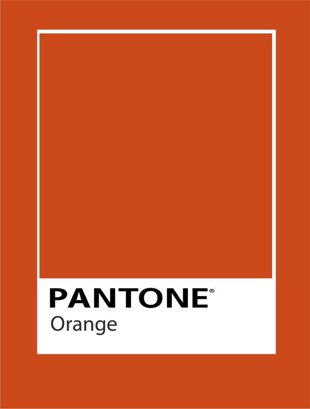 PANTONE ORANGE