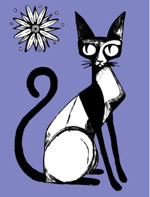 O GATO E A FLOR DA LUA