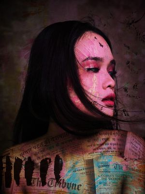 ASIAN GIRL COLLAGE