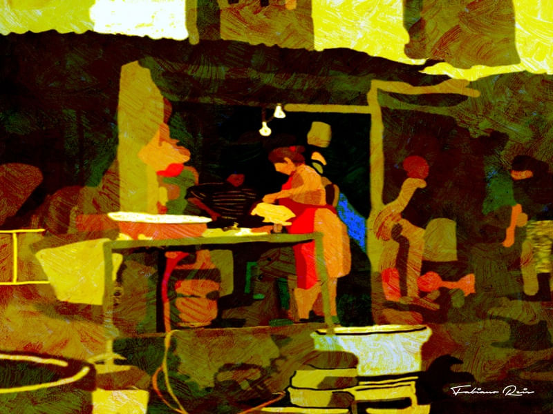 THE WASHERWOMAN