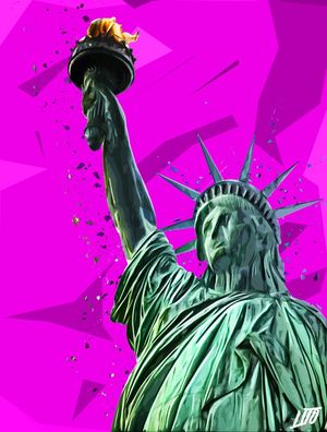 ESTÁTUA DA LIBERDADE URBAN
