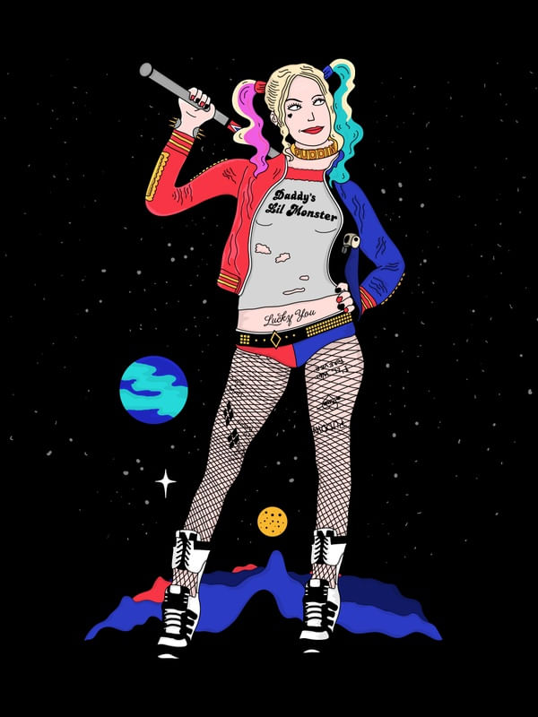 ARLEQUINA ESPACIAL