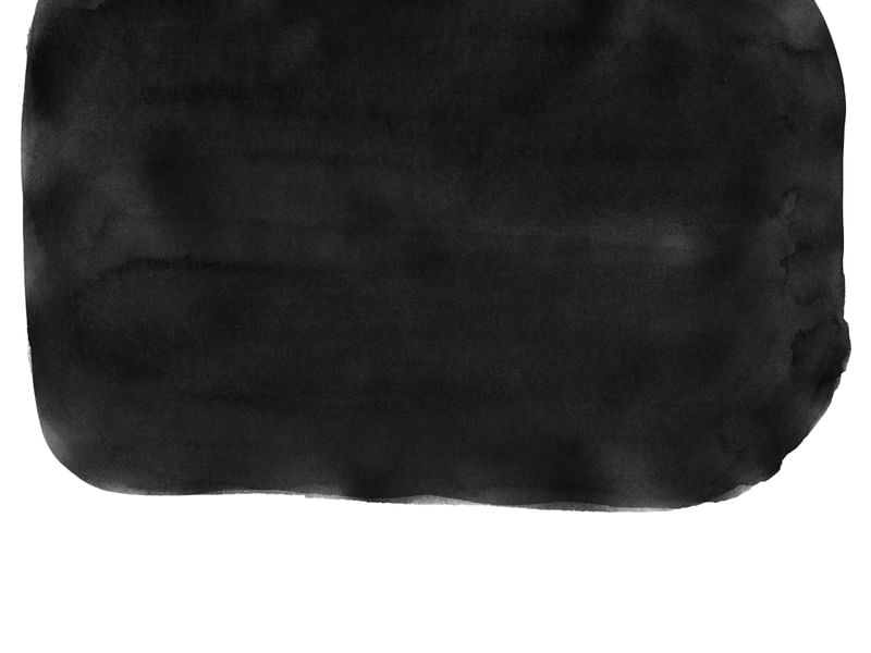 MINIMAL BLACK AND WHITE ABSTRACT 05 BRUSHSTROKE