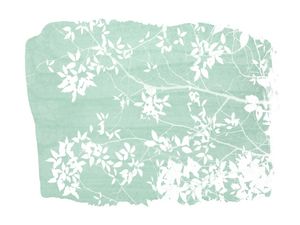 FOLIAGE ON MINT GREEN