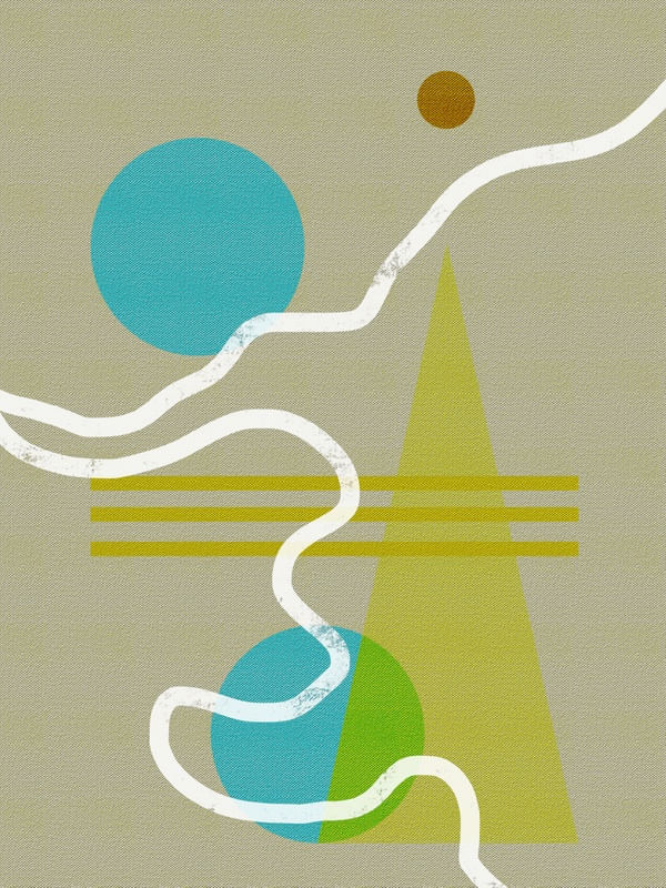 GEOMETRIC 001A MID CENTURY TEXTURE