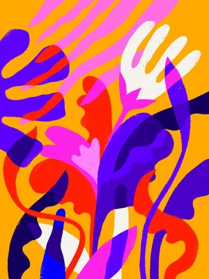 FLORAL ABSTRATA 1