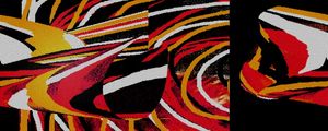 ABSTRATO ARTE EM MOVIMENTO PANORÂMICO ARTISTA GLORIA RIMES