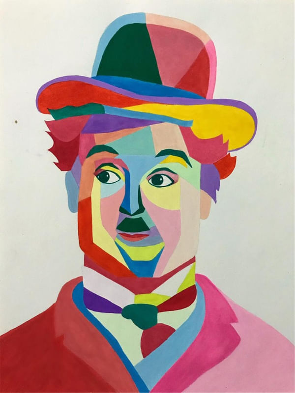 CHARLIE CHAPLIN ABSTRATO