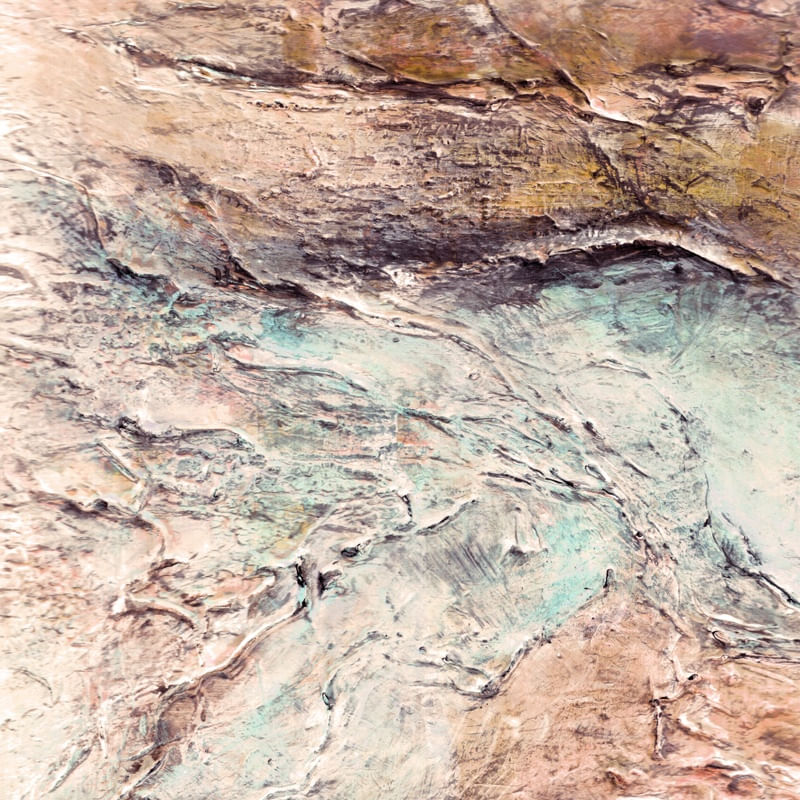 PASSAGE 6, DESERT SANDS DESERTO AREIA OCEANO MAR PRAIA ABSTRATO PINTURA