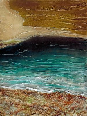 OCEAN CALLING 3, OURO CERCETA OCEANO TROPICAL MAR ONDAS PAISAGEM