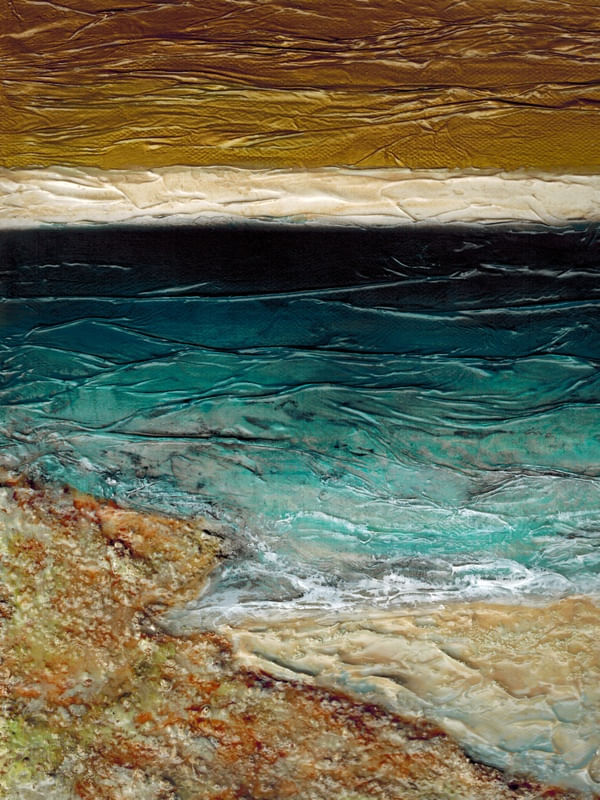 OCEAN CALLING 7, OURO CERCETA OCEANO TROPICAL MAR ONDAS PAISAGEM